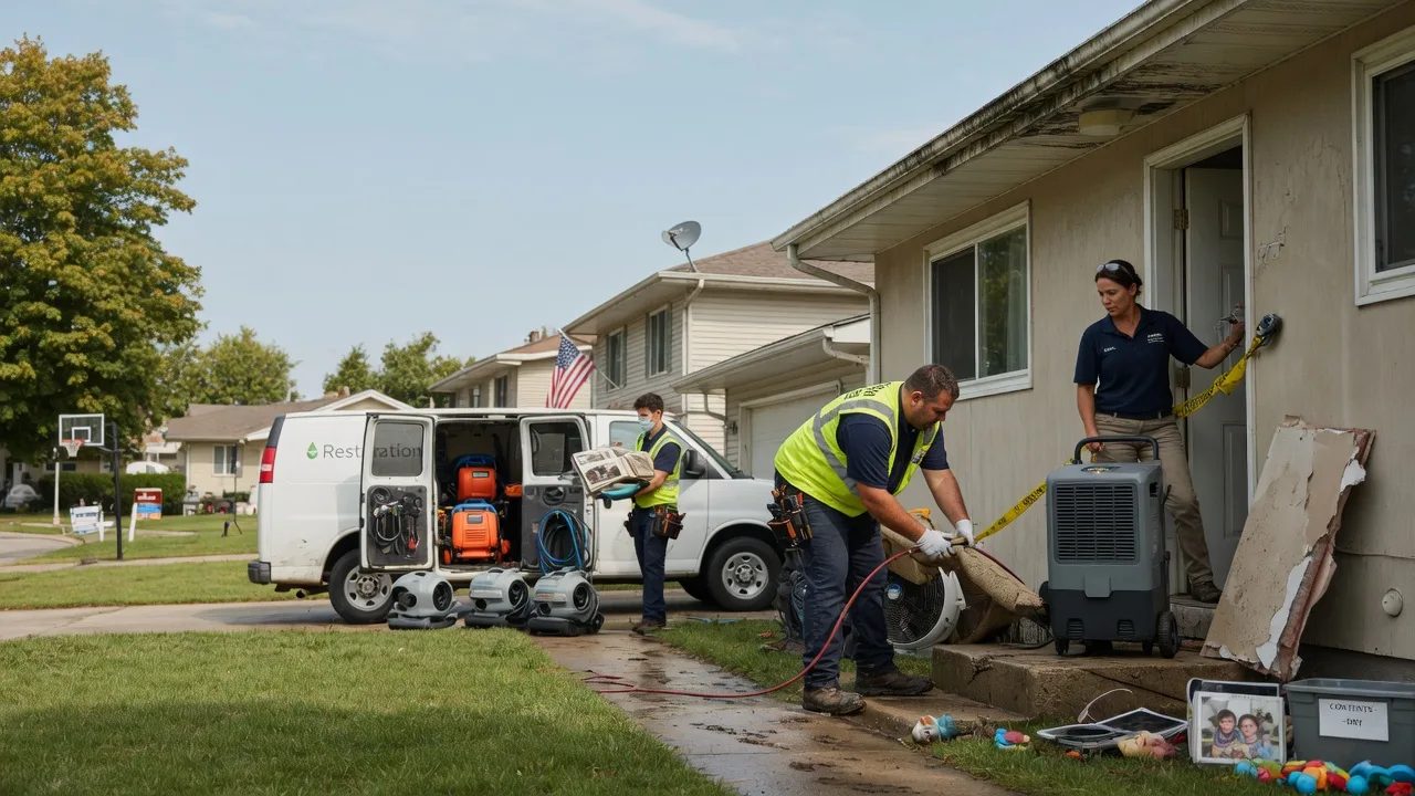 Water Damage Restoration in Fredericksburg, PA near me